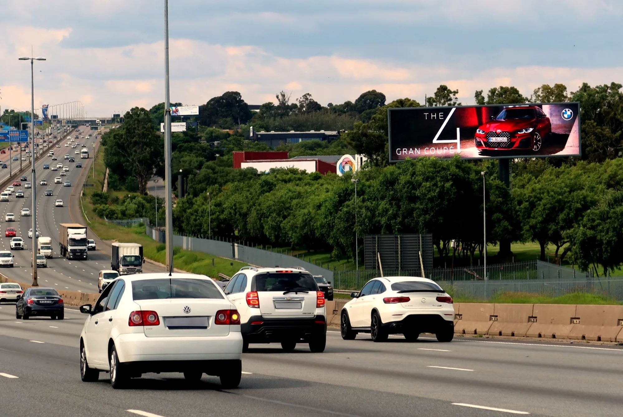 Venue network digital billboard